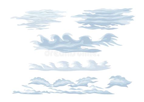 Cartoon Cirrus Clouds Stock Illustrations 153 Cartoon Cirrus Clouds