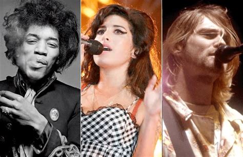 27 Club Stars Who Died At Age 27 From Jimi Hendrix To Kurt Cobain