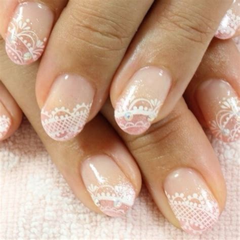 60 Lace Nail Art Designs And Tutorials For You To Get The Fashionable
