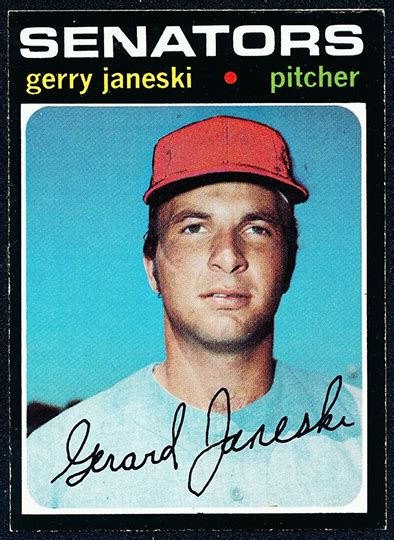 When Topps Had Baseballs Gimmie A Do Over 1971 Gerry Or Is It