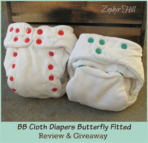 Bb Cloth Butterfly Fitted Diaper Review And Giveaway Zephyr Hill