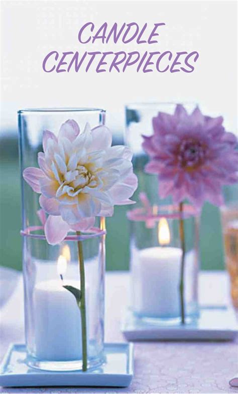 23 Candle Centerpieces That Will Light Up Your Reception Affordable