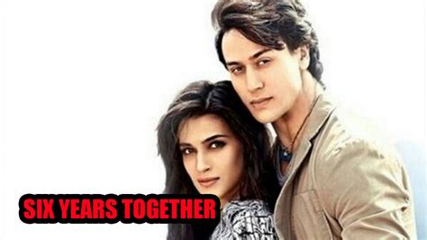 Aww Tiger Shroff And Kriti Sanon Complete Years Together Read