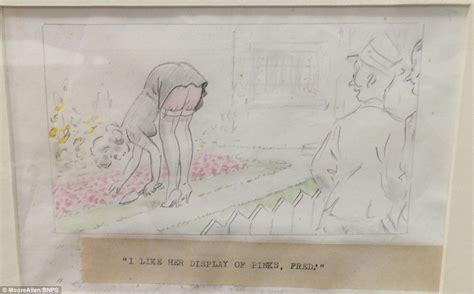 Saucy Sketches By Famed Seaside Cartoonist Donald Mcgill Found In Attic