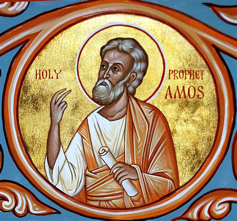 Prophet Amos Apostel Achaikos And Stephanas Seliger Hieronymos