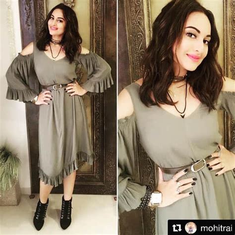 Pics That Show Sonakshi Sinhas Style Game Is On Point During Akira Promotions