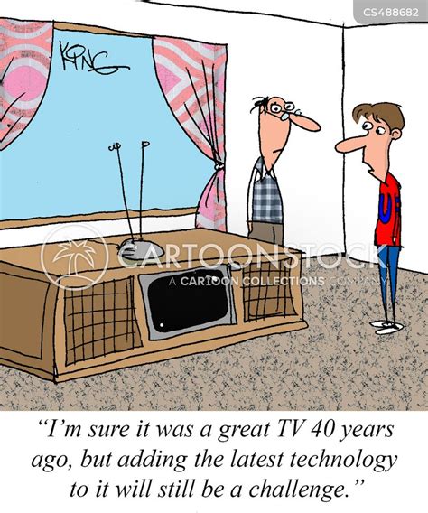 Smart Tv Cartoons And Comics Funny Pictures From Cartoonstock
