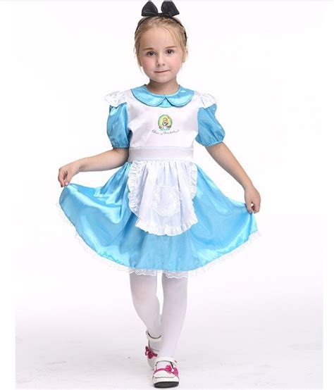New Lotus Leaf Laciness Blue And White Maid Cosplay Costume Clothes