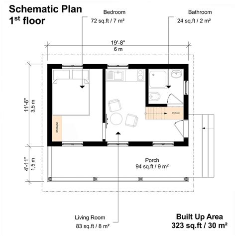 Small Cabin Floor Plans With Loft Floor Roma