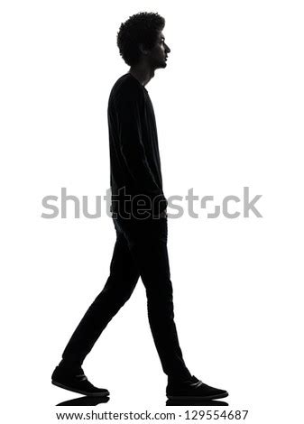 Image of walking drawing at getdrawings com free for personal use. One African Handsome Young Man Walking Stock Photo ...