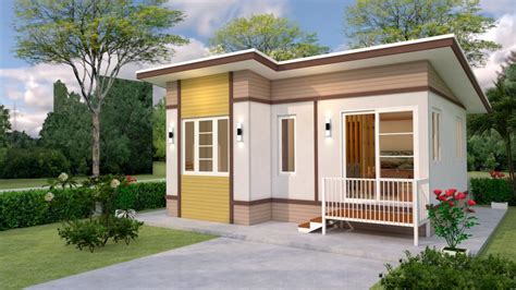 Small Budget House 7x6 Meter 23x20 Feet Pro Home Decorz