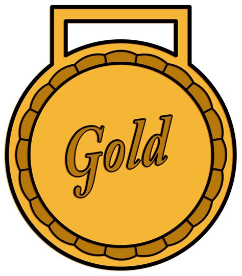 Olympic Gold Medal Clipart Clipart Best