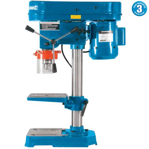 Silverline 350w Bench Drill Press Rotary Pillar Drilling Machine 5