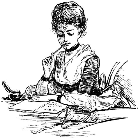 Letter Writing Clipart Etc