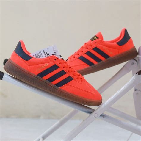 Sepatu Adidas HandBall Spezial Orange List Navy SolGum Original Fesyen