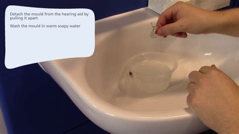 Cleaning The Earmould On Your Hearing Aid Youtube