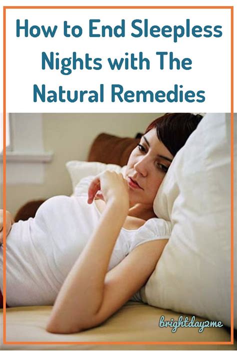 How To End Sleepless Nights With The Natural Remedies In 2020 Natural Remedies Remedies