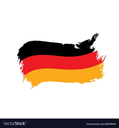 Germany Flag Royalty Free Vector Image Vectorstock