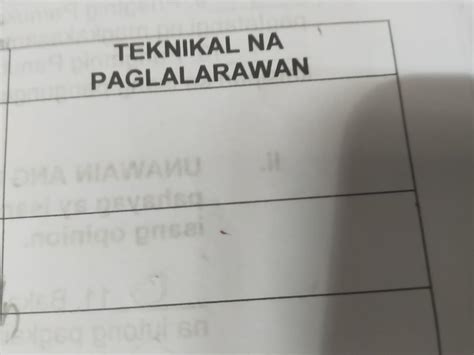 5 Halimbawa Ng Teknikal Na Paglalarawan