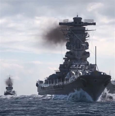 Yamato Super Battleship On Her Last Combat Mission April 6 1945