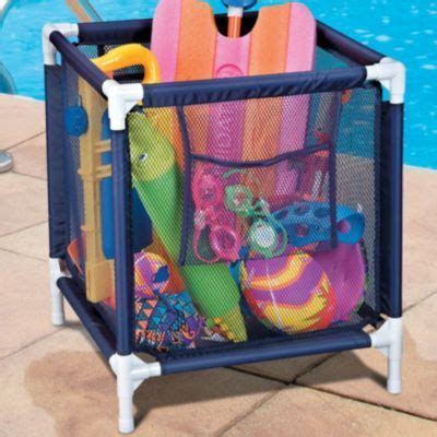 These things will help you in keeping the things that you have spent in the pools with your child during the summer vacations. Pool Toy Storage Bin Allows toys to be out of the way and ...