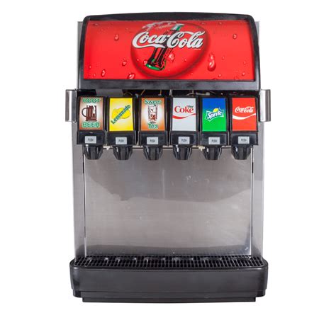 Ce00606 6 Flavor Counter Electric Soda Fountain System