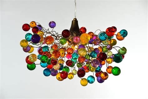 Multicolored Bubbles Lighting Fixtures Hanging Lamp With
