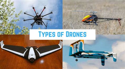 Types Of Drones In Todays World Atom Aviation Services