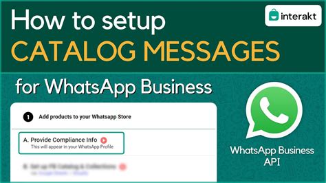 How To Setup Catalog Messages For Whatsapp Business Whatsapp