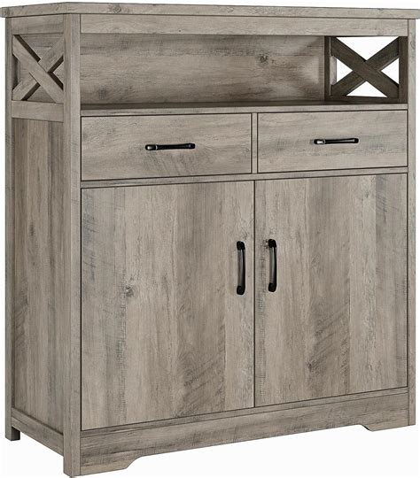 Buy Hostack Modern Farmhouse Buffet Sideboard Kitchen Storage Cabinet