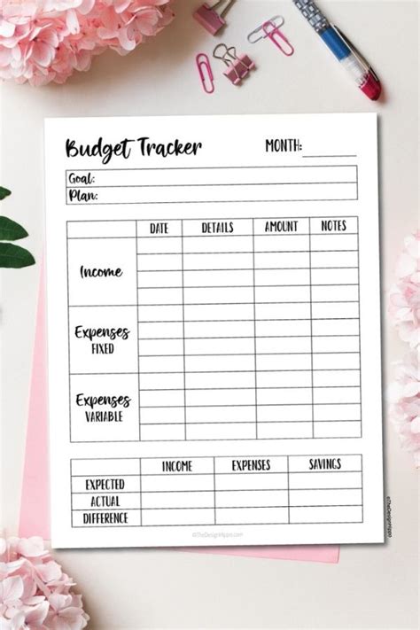 Free Finance Planner Printable Printable Templates