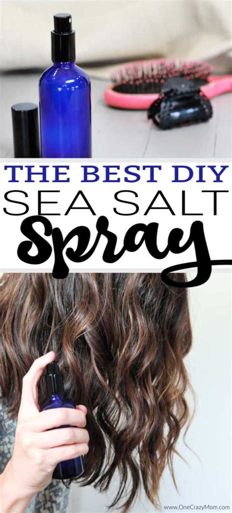 Diy Sea Salt Spray Homemade Sea Salt Hair Spray Sea