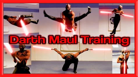 Darth Maul Training In Real Life Flips And Kicks Star