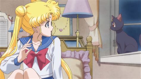Sailor Moon Crystal Act 1 Usagi Sailor Moon Usagi And Luna Sailor Moon News