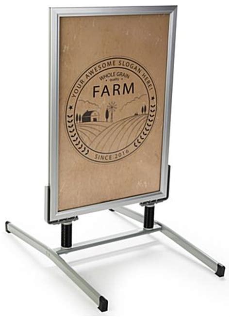 22 X 28 Double Sided Sandwich Board Wind Resistant Base