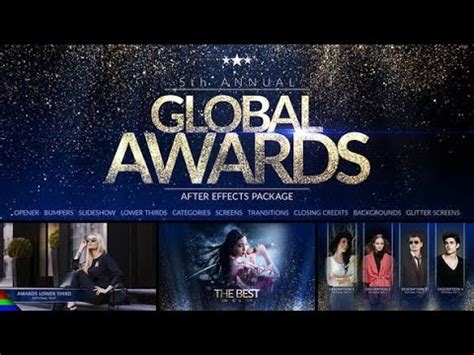 Download after effects templates, videohive templates, video effects and much more. Awards (Royalty free Awards After Effects template & music ...