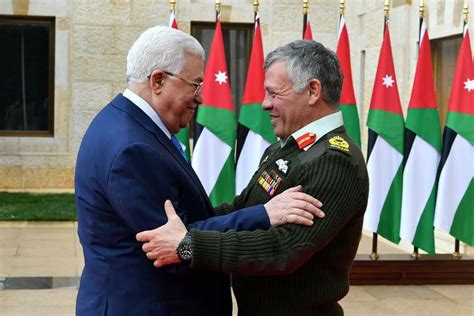 President Abbas Backs Jordan Decisions Made By King Abdullah