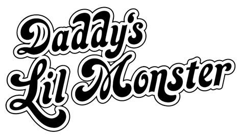 daddy s lil monster iron on transfer for t shirt and other light color fabrics 25 ebay