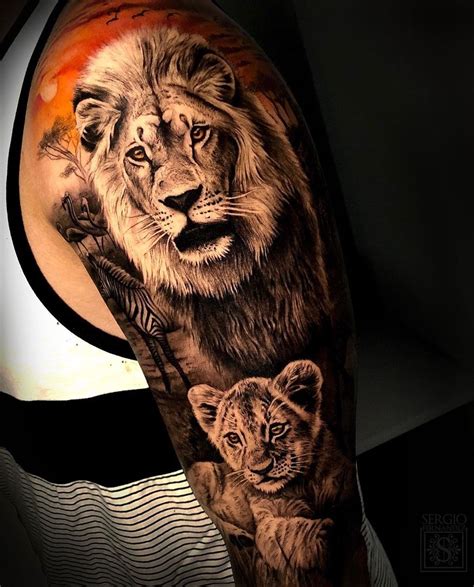 50 eye catching lion tattoos that ll make you want to get inked lion tattoo sleeves lion head