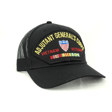 Us Army Adjutant Generals Corps Vietnam Veteran Mesh Cap Us Army