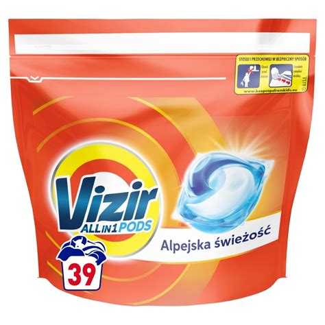 Kapsułki do prania Vizir - 15% TANIEJ! - promocja Drogerie Laboo - Ding.pl