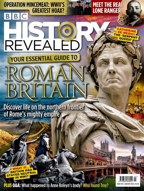 Bbc History Revealed Magazine January 2022 Back Issue