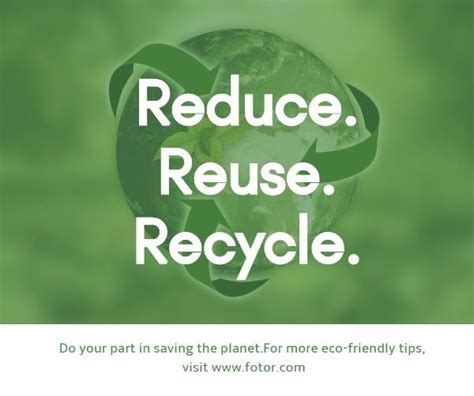 Save Our Green World Facebook Post Template And Ideas For Design Fotor