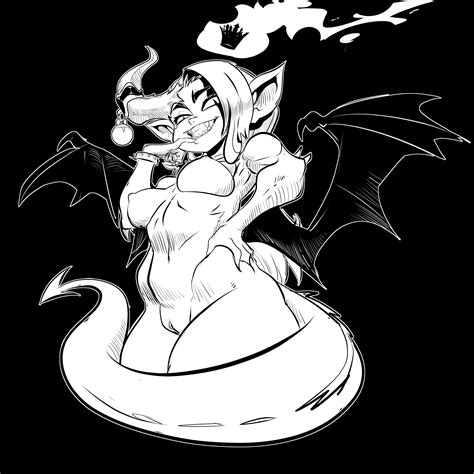 Rule 34 1girls Clumzor Cocky Demon Demon Girl Demon Tail Demon Wings Female Ink Princess Small