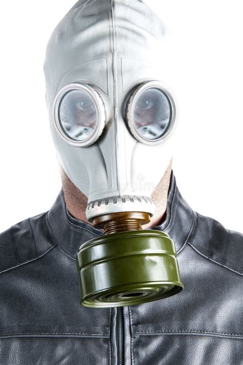 Man In Gas Mask Stock Image Image Of Horror Pollution 40452581