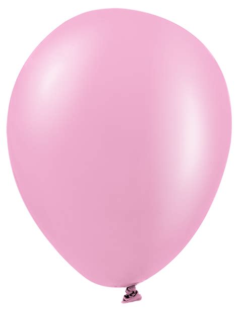 9 Pink Latex Balloons