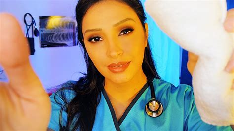 Asmr Night Nurse Takes Care Of You 🛌 In Bed Medical Examination