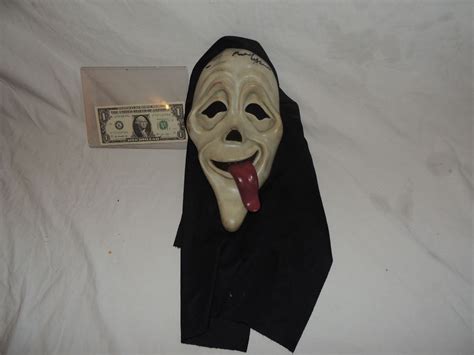 Scary Movie Wassup Mask Signed By Marlon Wayans