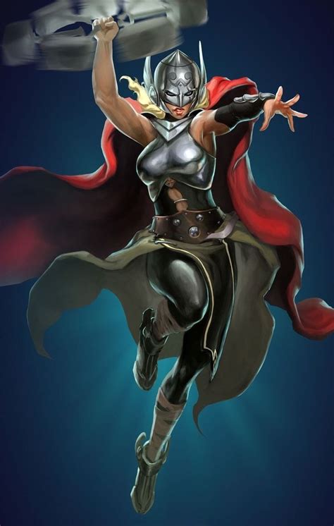 Jane Foster Aka Thor Marvel Comic Character Marvel Superheroes
