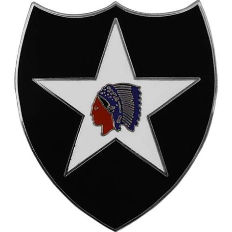 2nd Infantry Division Combat Service Identification Badge Usamm